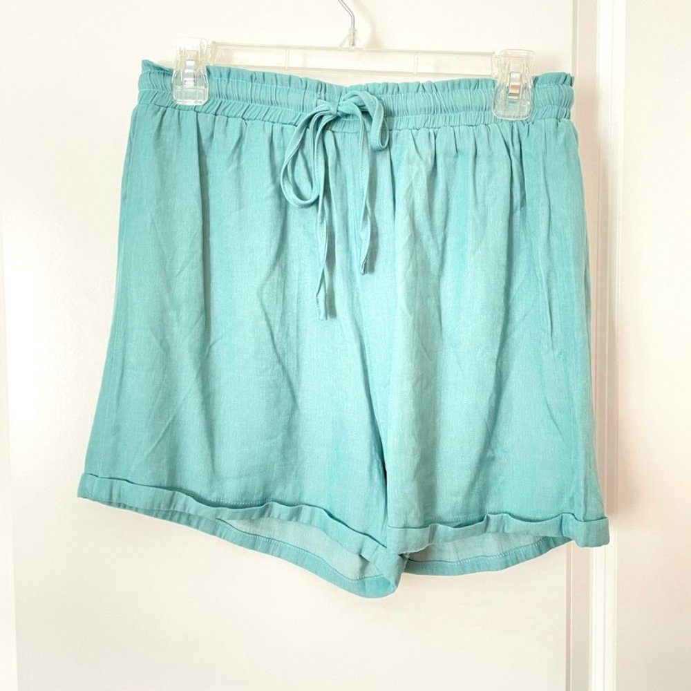 Tie Waist High Waist Shorts
